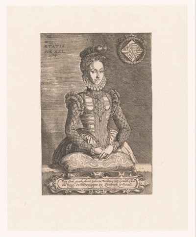 Cleves Anna portréja alkotó: Anonymous