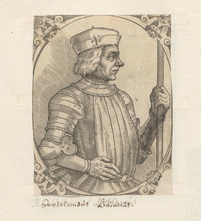 Portré van Bartholomeus Livianus alkotó: Anonymous