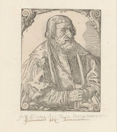 Habsburg I. Ferdinánd portréja alkotó: Anonymous
