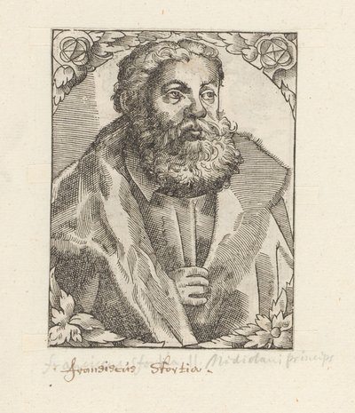 Portré van Francesco II Sforza alkotó: Anonymous