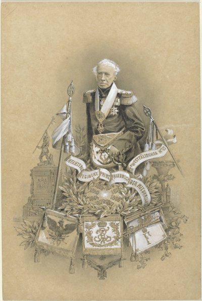 Frederik holland herceg portréja alkotó: Anonymous