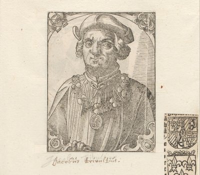 Gian Giacomo Trivulzio portréja alkotó: Anonymous