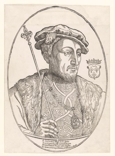 Henrik francia király portréja alkotó: Anonymous