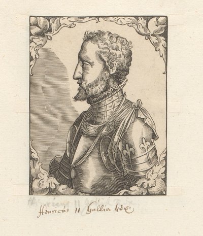 Henrik francia király portréja alkotó: Anonymous