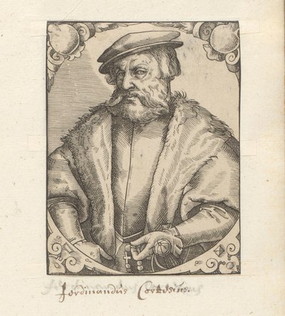 Portré van Hernán Cortés alkotó: Anonymous