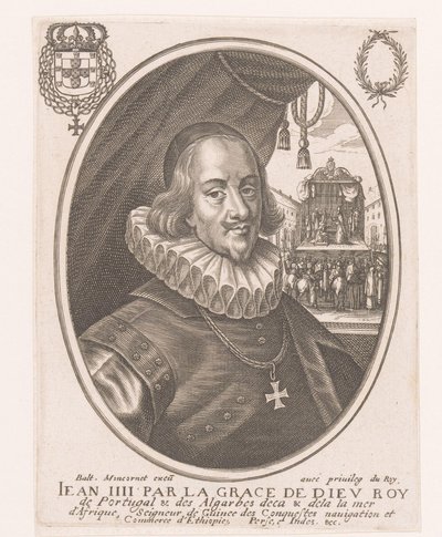 Portré Van Johan Vivan Portugália alkotó: Anonymous