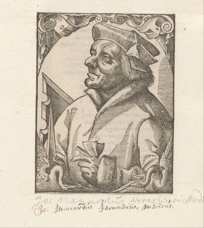 Johannes Manardi portréja alkotó: Anonymous