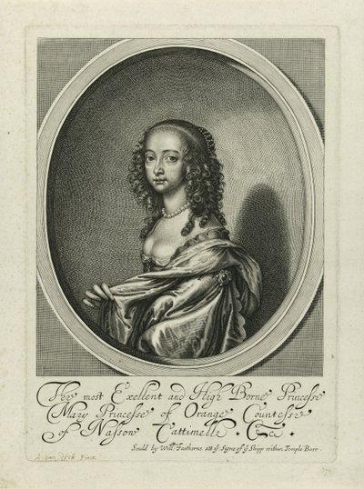 Maria Henrietta Stuart portréja alkotó: Anonymous