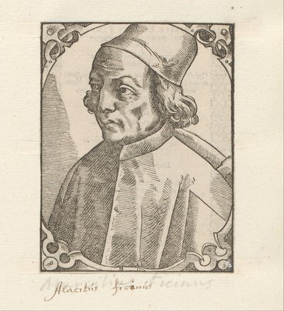 Marsilio Ficino portréja alkotó: Anonymous