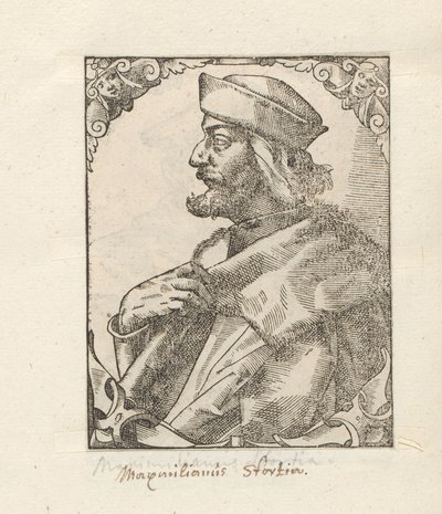 Maximilian Sforza portréja alkotó: Anonymous