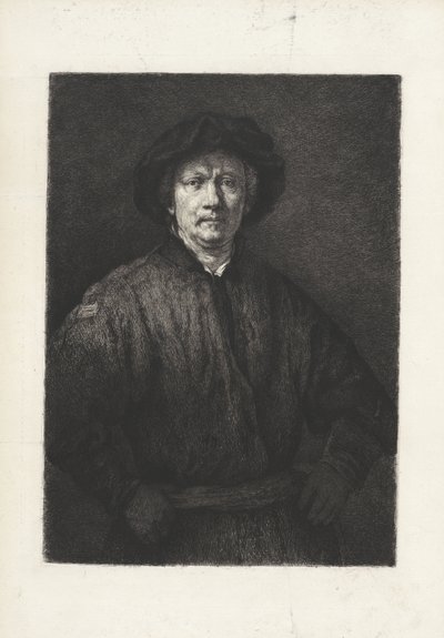 Rembrandt Harmensz portréja. Rajnából alkotó: Anonymous