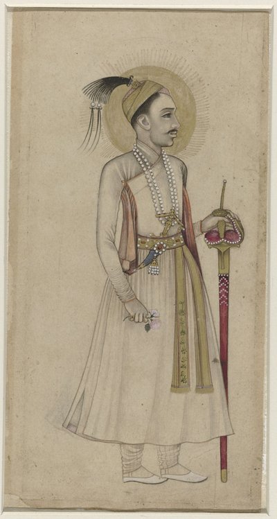 Golconda Mohamed-Quli Qutb-Shah szultán portréja alkotó: Anonymous