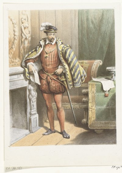 Állandó nemes portréja, 1572 körül alkotó: Anonymous