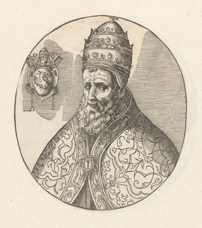 Portret van paus Gregorius XIII alkotó: Anonymous