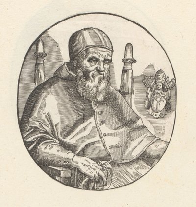 Julius pápa portréja II alkotó: Anonymous