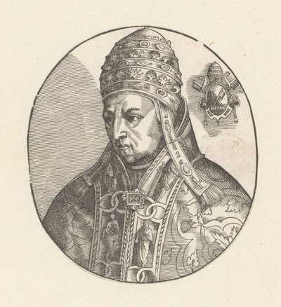 V. Miklós pápa portréja alkotó: Anonymous