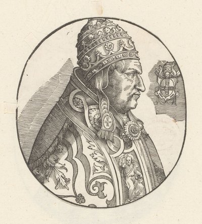 Portré van Paus Pius II alkotó: Anonymous