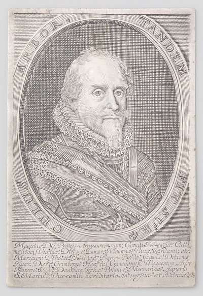 Maurice nassaui herceg portréja alkotó: Anonymous