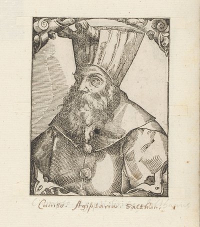 Van Sultan Al-Ashraf Qansuh Al-Ghouri portréja alkotó: Anonymous