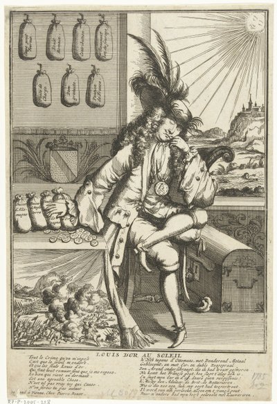 Louis Willem van Baden-Baden rajzfilmje, 1705 Louis D