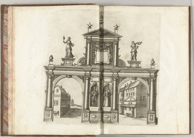 Jelenet I. Maximilian császárral és Burgundi Máriával, 1594 alkotó: Anonymous