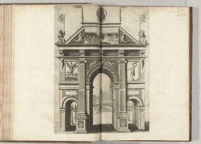 Diadalkapu a daruval, 1594 alkotó: Anonymous