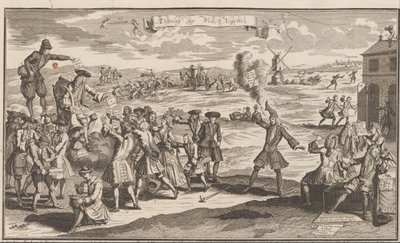 A szélkereskedelem eredménye, 1720 Uytslag der Wind Negotie (cím az objektumon) A bolondság nagy jelenete (sorozat címe) alkotó: Anonymous