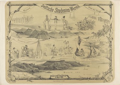 A delfti diák világa, 1876 Delft Student World (cím az objektumon) alkotó: Anonymous