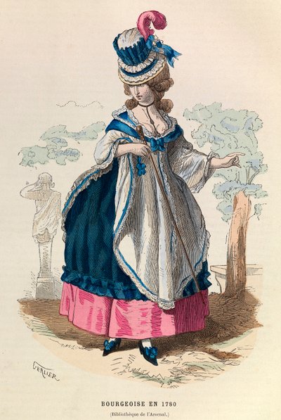 Egy polgár 1780-ban - magángyűjtemény alkotó: Anonymous Anonymous