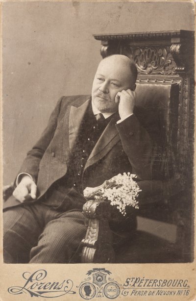 Anatoli Liadov – Anatolij Konsztantyinovics Ljadov zeneszerző portréja (1855-1914) – Névtelen. Fénykép alkotó: Anonymous Anonymous