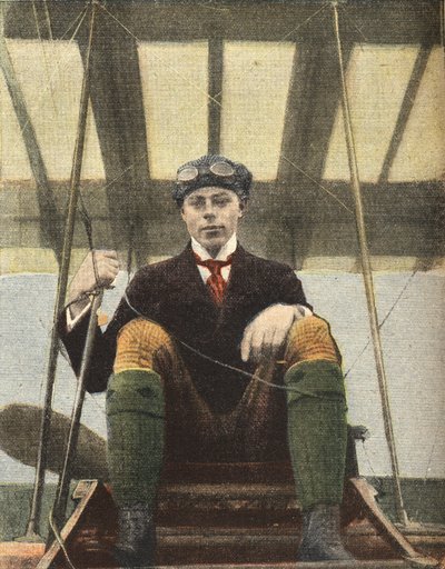 Repülés: Henri Wynmalen pilóta portréja (Henri Wijnmalen alkotó: Anonymous Anonymous