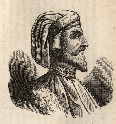 Azzon Visconti - Azzone Visconti - 1302-1339 - metszet - alkotó: Anonymous Anonymous