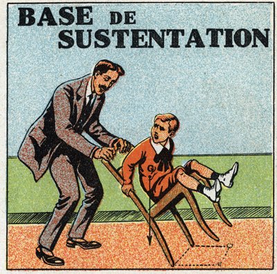Szilárdanyag-egyensúly: a fenntartás alapja. 1925 névtelen illusztrációja. Magángyűjtemény. alkotó: Anonymous Anonymous