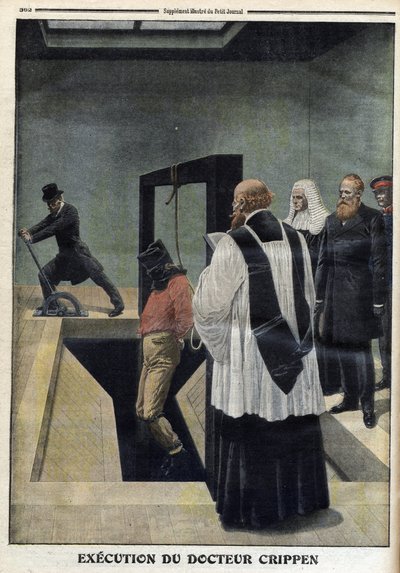 Doktor Crippen kivégzése, illusztráció a 