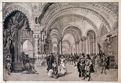 Giuseppe Verdi operája, az Otello első előadása a Teatro alla scala-ban alkotó: Anonymous Anonymous