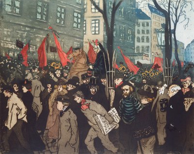 Clemence Louise Michel temetése január 22-én alkotó: Anonymous Anonymous