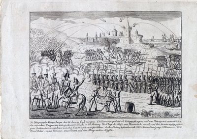 Guerre russo-turque de 1828-1829 – Az anapai erőd ostroma június 23-án alkotó: Anonymous Anonymous
