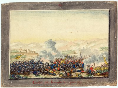 1828-1829-es orosz-török ​​háború - Kulevicai csata (Kulewtscha) - Kulevicsai csata június 11-én alkotó: Anonymous Anonymous