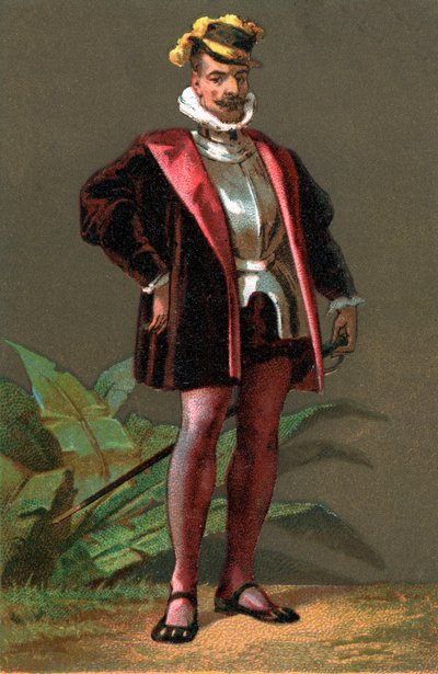 HERNANDO (Hernan) CORTES (Cortez) (1485-1547) Mexikó spanyol hódítója. Kromolitográfia Magángyűjtemény alkotó: Anonymous Anonymous