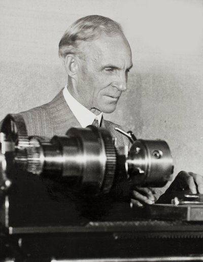 Henry Ford (1863-1947), Névtelen. Fénykép, , Magángyűjtemény alkotó: Anonymous Anonymous