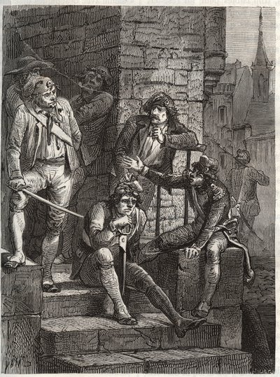 A Maillard Band a forradalom alatt (Stanislas Marie Maillard alkotó: Anonymous Anonymous