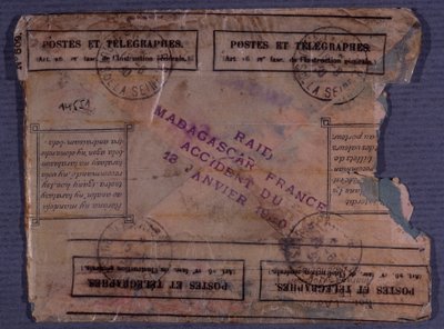 Utolsó levél a Madagaszkár-Franciaország razziából (1930. január 18-i baleset) alkotó: Anonymous Anonymous