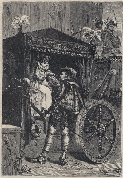 Lucrezia Borgia első férjével, Giovanni Sforza d