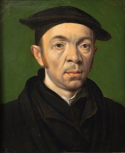Férfiportré, 1550 körül (olaj, réz) alkotó: Anonymous Anonymous
