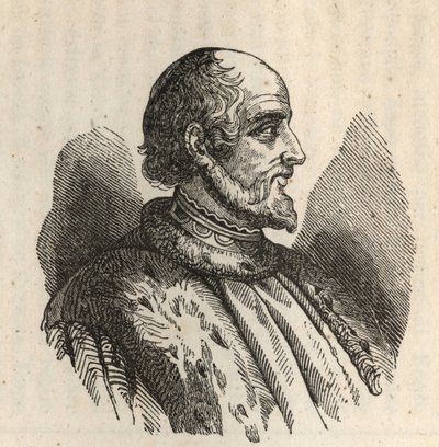 Matteo I Visconti, nevén Matteo Magno (Mathieu I Visconti, nevén Nagy) - 1250-1322 - alkotó: Anonymous Anonymous