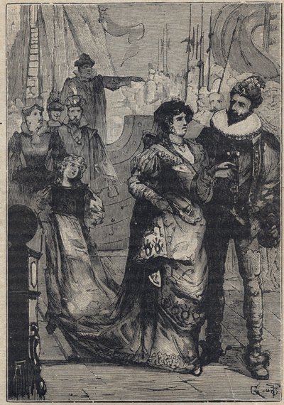 Lucrezia Borgia és Alfonso I d