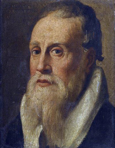 Nicolas de Verone (14eme siecle) - Nicolo da Verona költő portréja par Anonymous, XVI. század második fele. - Olaj, fa, 23,5x18,1 - Magángyűjtemény alkotó: Anonymous Anonymous
