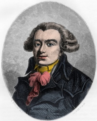 PIERRE VICTORIEN VERGNIAUD Francia forradalmi államférfi - Pierre Victorien Vergniaud (1753-1793), francia politikus Girondin portréja - Metszet 1863-ból Dupray de La Maherie „Vörös könyvében – Histoire De L
