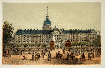 Párizs 1874: Hotel des Invalides, Magángyűjtemény alkotó: Anonymous Anonymous