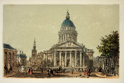Párizs 1874: Le Pantheon, Magángyűjtemény alkotó: Anonymous Anonymous